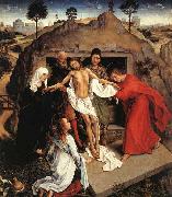 WEYDEN, Rogier van der Entombment of Christ Sweden oil painting artist